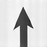 Arrow pointing upwards