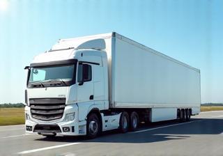 Professional auto transporter truck ready for vehicle transport