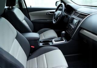 Immaculate car interior after professional cleaning service